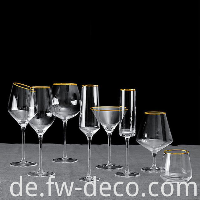 custom logo wine glass